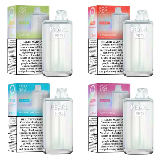 Pod Salt Pearl Pro 10000 Puffs Disposable 2% Vape in Dubai