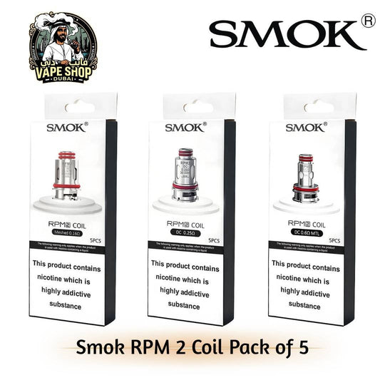 Smok RPM 2 Coil Series Pack of 5 in Dubai, UAE