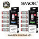 Smok RPM 3 Coil Series Pack of 5 in Dubai, UAE