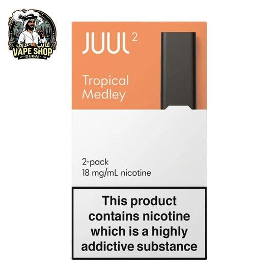 Tropical Medley Juul 2 Pods 18Mg | Made in UK