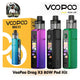 VooPoo Drag X3 Pod Kit 80W | External Battery Required