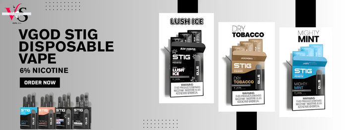 VGOD STIG Disposable Vape 6% Nicotine: Compact and Powerful Vaping