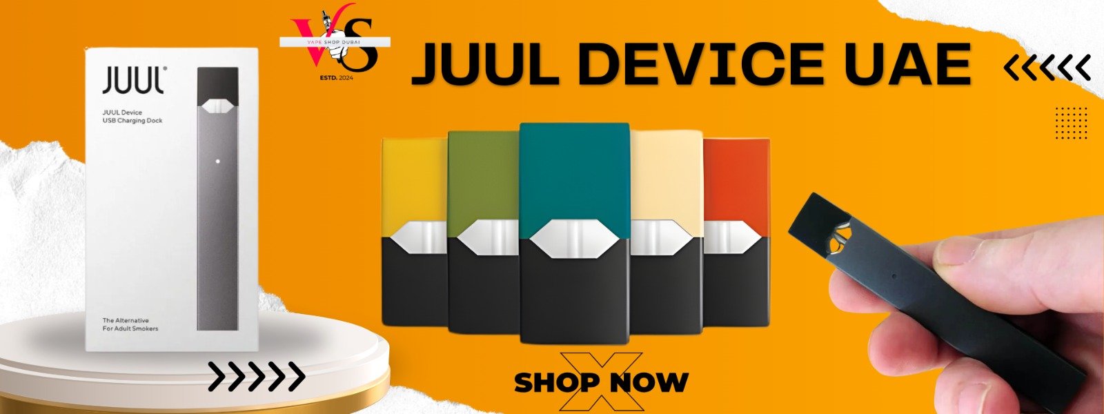 A SLEEK, EASY, AND SATISFYING VAPING EXPERIENCE: JUUL DEVICE
