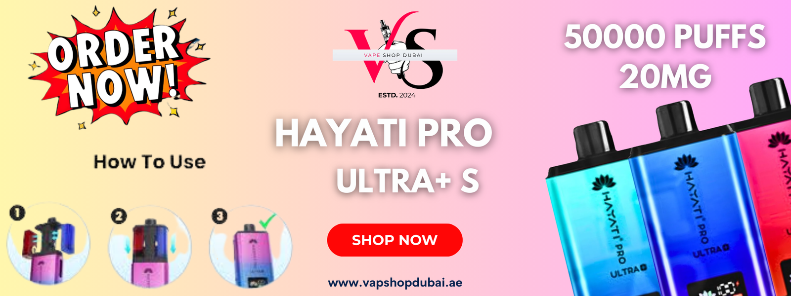 Hayati Pro Ultra S 50000 Puffs 20MG: A Durable Disposable Vaporizer