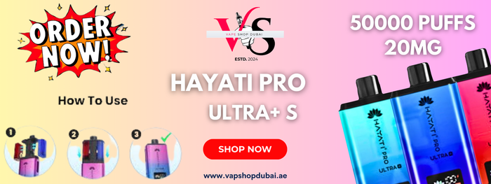 Hayati Pro Ultra S 50000 Puffs 20MG: A Durable Disposable Vaporizer