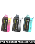 PYNE POD Boost Pro 20000 Puffs 50MG Disposable Vape in Dubai