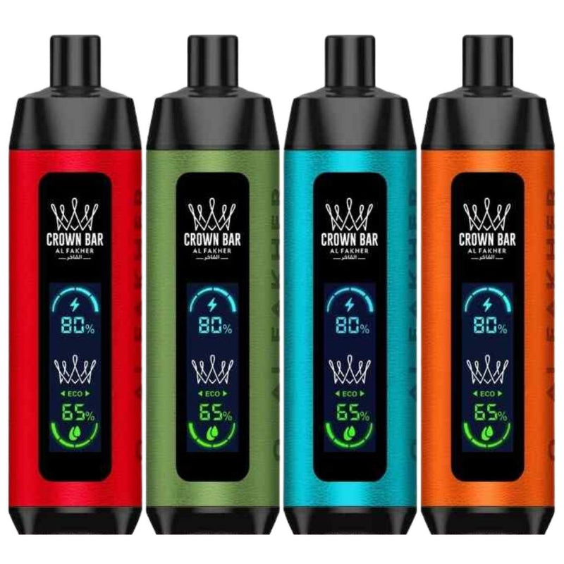 AL Fakher 8000 Puffs Crown Bar Pro Disposable Vape