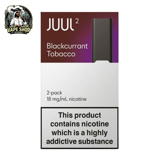 Blackcurrant Tobacco Juul 2 Pods 18MG in UAE