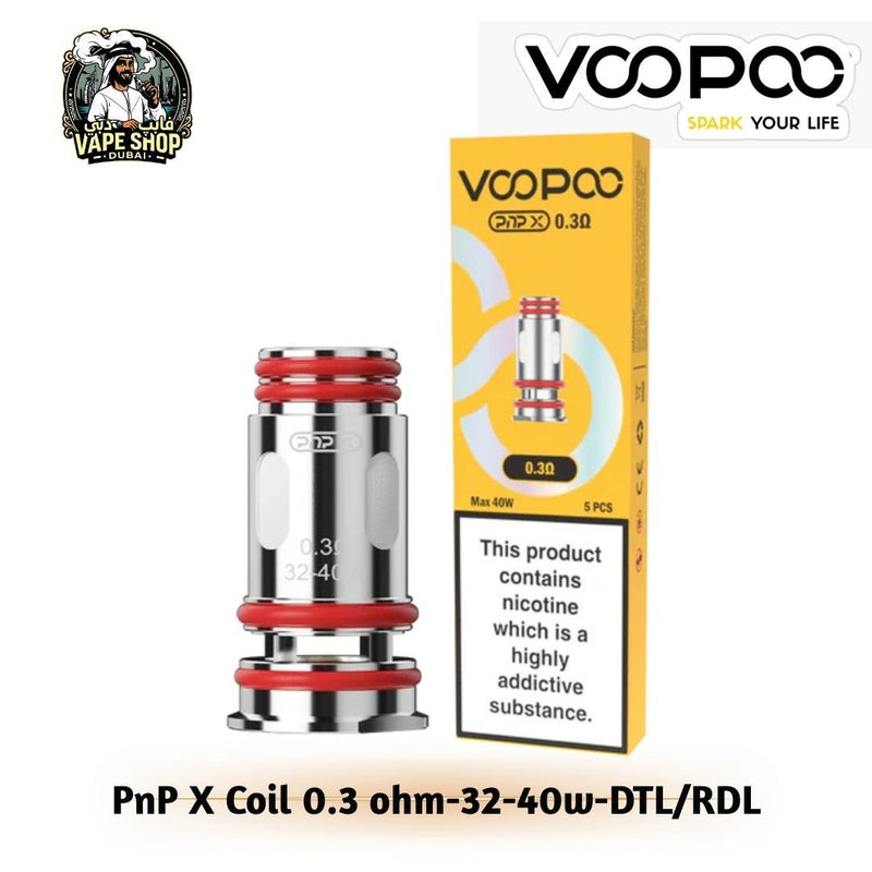 VooPoo PnP X Coils Series | Drag X2/S2 & X3/S3 Pod Kits Coil