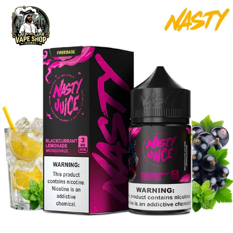 Nasty Juice Freebase 60ml 3Mg E-liquid in UAE
