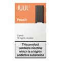 Peach JUUL 2 Pods 18Mg | Made in UK