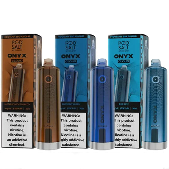 PodSalt Onyx Cloud 25000 Puffs 5MG