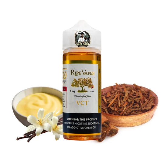Ripe Vapes VCT 3mg freebase E-liquid in UAE