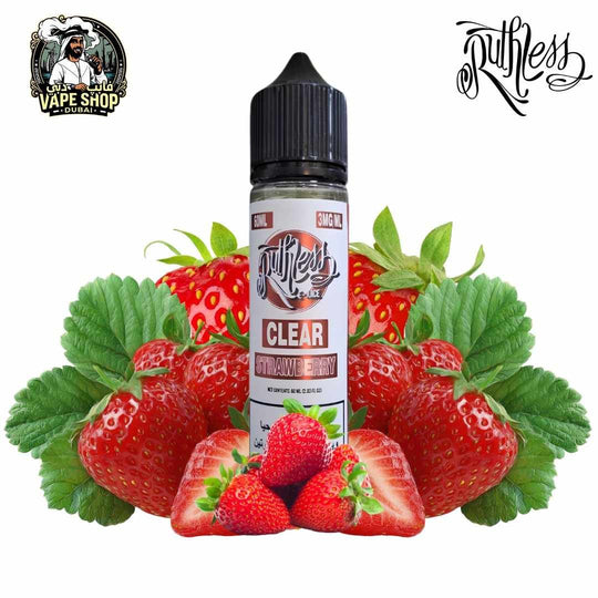 Ruthless Clear 60mL Freebase E-juice 3mg in UAE