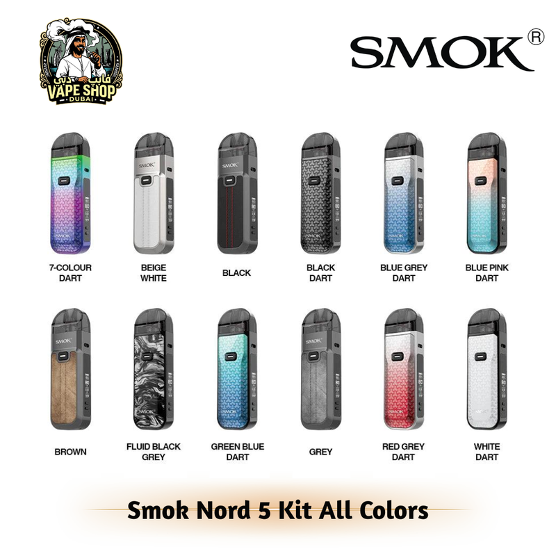 Smok Nord 5 Pod Kit 80W 2000 mAh in UAE