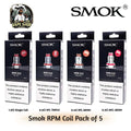 Smok RPM Coil Series Pack of 5 in Dubai, UAE