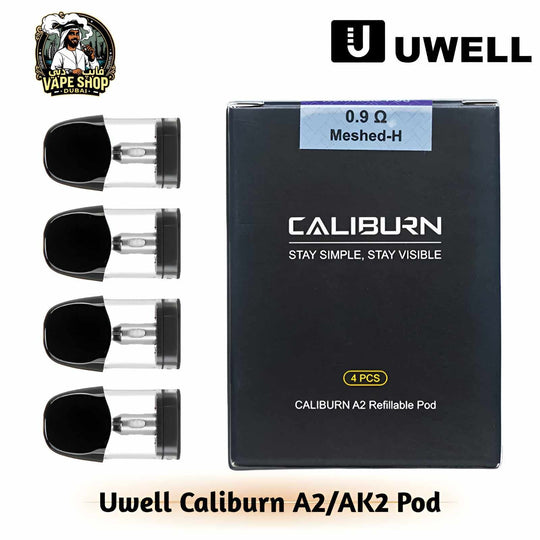 Uwell Caliburn A2 Pods Cartridges 2ml/4Pcs in UAE