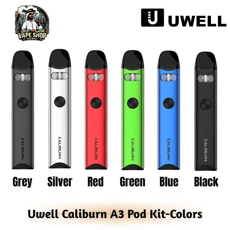 Uwell Caliburn A3 Pod Kit 520mAh 13W in UAE