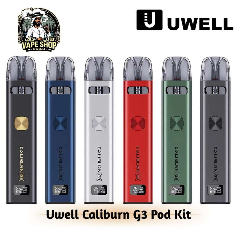 Uwell Caliburn G3 Pod Kit 900mAh 25W in UAE