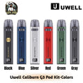 Uwell Caliburn G3 Pod Kit 900mAh 25W in UAE
