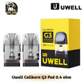 Uwell Caliburn G3 Pods Cartridges in UAE 4Pc/Pack