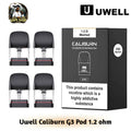 Uwell Caliburn G3 Pods Cartridges in UAE 4Pc/Pack