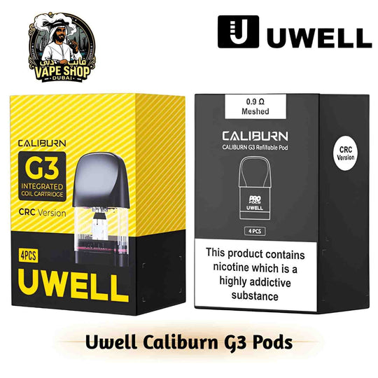 Uwell Caliburn G3 Pods Cartridges in UAE 4Pc/Pack