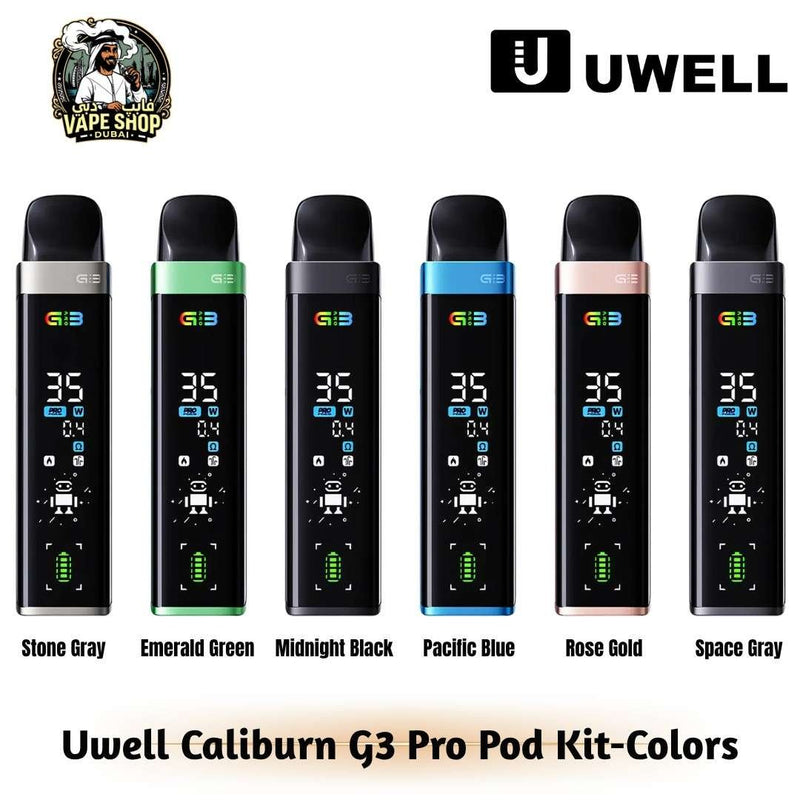 Uwell Caliburn G3 Pro Pod Kit 1000mAh 35W in UAE