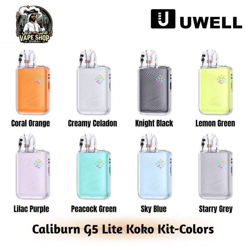 Uwell Caliburn G5 Lite Koko Pod Kit 1600mAh 35W in UAE