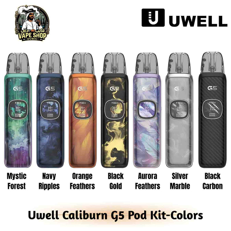 Uwell Caliburn G5 Pod Kit 1600mAh 35W in UAE
