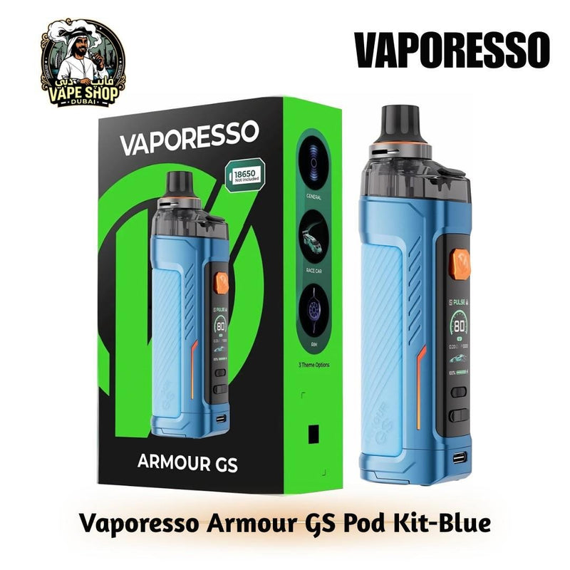 Vaporesso Armour GS Pod Kit Fit GTX coils & 18650 Battery