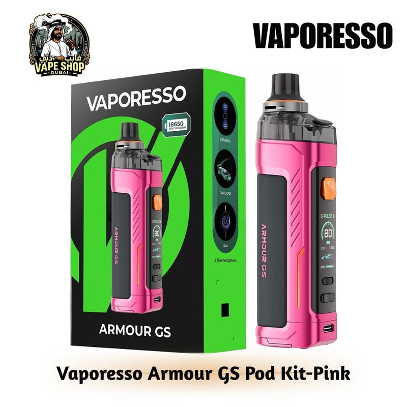 Vaporesso Armour GS Pod Kit Fit GTX coils & 18650 Battery
