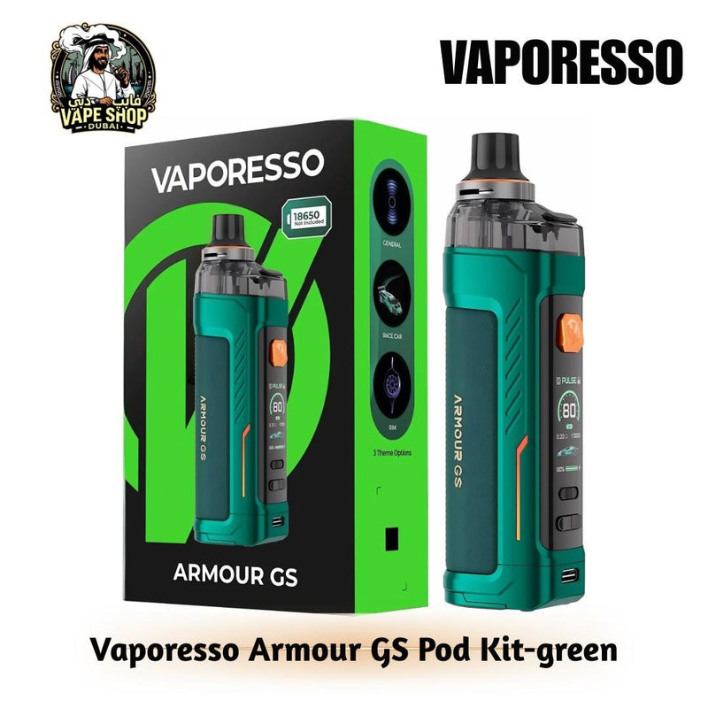Vaporesso Armour GS Pod Kit Fit GTX coils & 18650 Battery