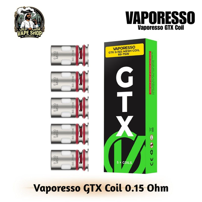 Vaporesso GTX Coil Series 5pcs Pack in UAE