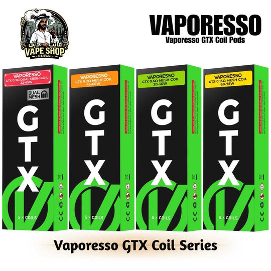 Vaporesso GTX Coil Series 5pcs Pack in UAE