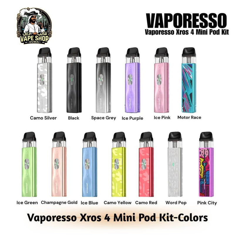 Vaporesso Xros 4 Mini Pod Kit 1000 mAh in UAE