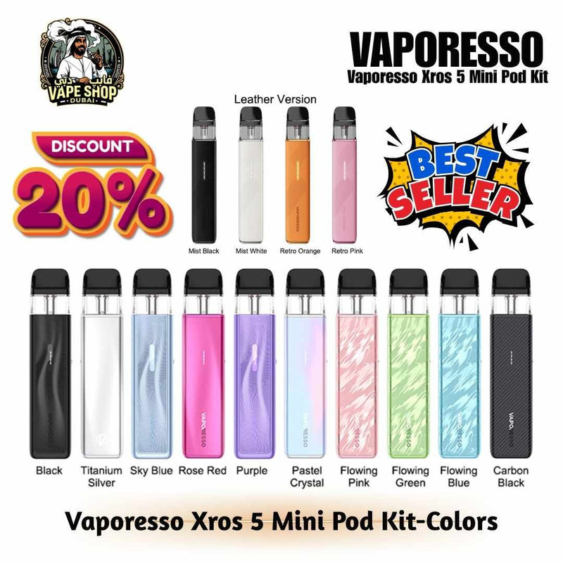 Vaporesso Xros 5 Mini Pod Kit 1500 mAh in UAE