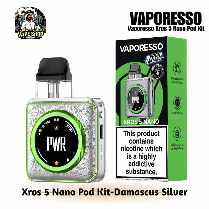 Vaporesso Xros 5 Nano Pod Kit 30W 1600 mAh in UAE