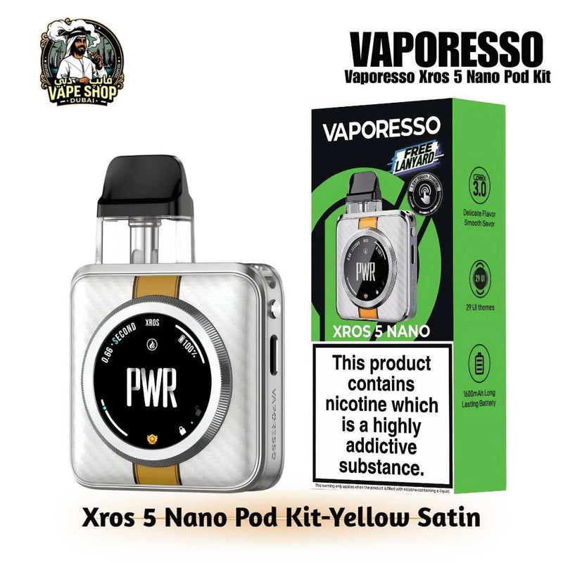 Vaporesso Xros 5 Nano Pod Kit 30W 1600 mAh in UAE