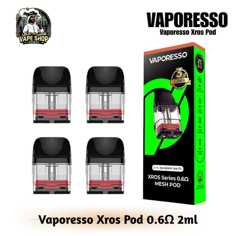 Vaporesso Xros Pod Series 3ml & 2ml Corex 3.0 in UAE