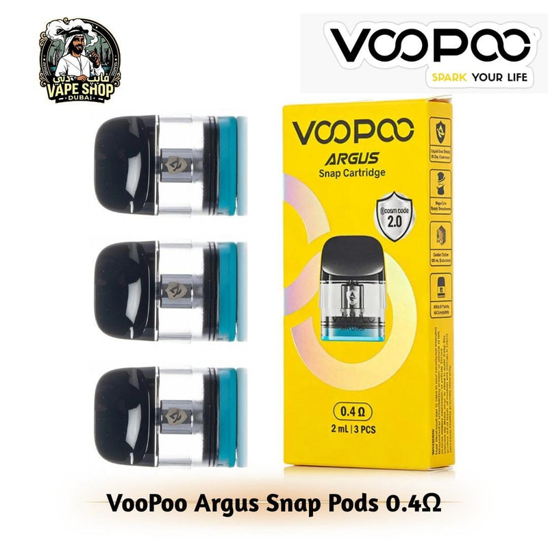 VooPoo Argus Snap Pods 2ml 3pc/Pack in UAE