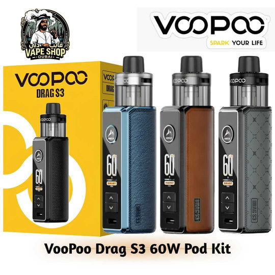 VooPoo Drag S3 Pod Kit 60W 3000 mAh in UAE