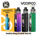 VooPoo Drag X3 Pod Kit 80W | External Battery Required
