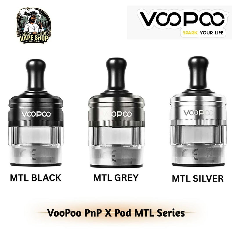 VooPoo PnP X Empty Pods MTL & DTL in UAE