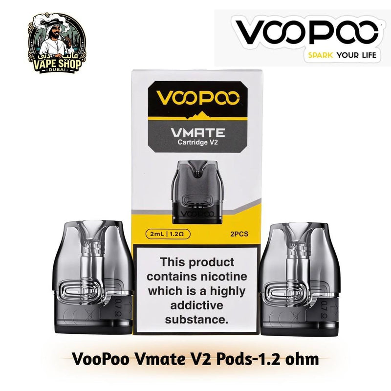 VooPoo Vmate V2 Pods Cartridge 2ML in UAE
