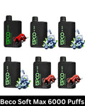 BECO Soft 6000 puffs 20MG Disposable Vape